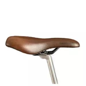 빈티지 안장 레트로 자전거 가죽 클래식 브라운 도로용 편안한 산악 수제품