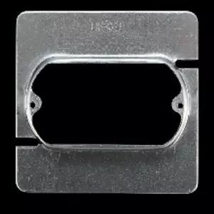 전기 철 매입박스 스위치 2개용 커버 오목형 스틸 배관 부속 설비