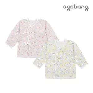 [아가방][더센트럴] 아가방 여름 엘로디배내저고리(BLUE,PINK)_01Q317051