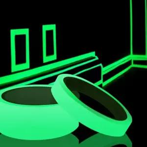 테이프 어두운곳 자체발광 비상구 야광 테이프 안전 방지 유도 자전거 캠핑용 스티커 계단 라인 낚시 바닥