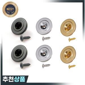 베이스 일렉트릭 기타 부품용 장착 나사가  2개 조각 라운드 스타일 스트링 트리 리테이너