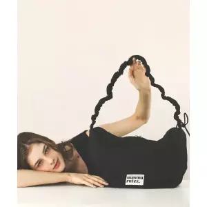 [매장정품] MASMARULEZ Nylon 2way shirring hobo bag_Black 5014258940