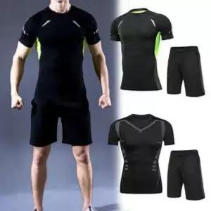 [RIZPICK]조깅 헬스 트레이닝 남자 반바지 반팔 상하의 세트