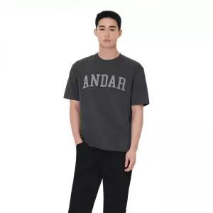 (백화점상품)ANDAR 시그니처 로고 멜로우터치 맨즈 숏슬리브104429