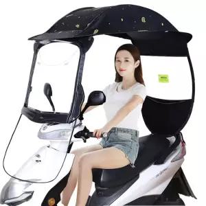 오토바이 캐노피 앞유리 바람막이 전기차 방풍 스크린 자외선차단 투명