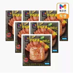 목우촌 오메가3 오리훈제 슬라이스 180g 6개 목우촌 오메가3 오리훈제 슬라이스 180g 452284