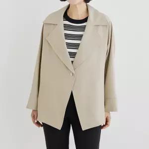 [빅사이즈](66-88) 리카엘 카라 자켓2JK503309