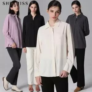 [쉬즈미스][쉬즈미스(SHESMISS)] 베이직 카라 셔츠_18954582_588585
