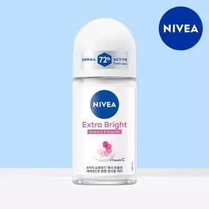 [니베아] 데오드란트 롤온 엑스트라 브라이트 50ml 1개