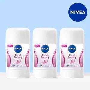 [니베아] 데오드란트 스틱 펄 뷰티 50ml 3개