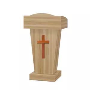 설교 단상 연설대 강단 기도 성당 기독교 목사님 성경