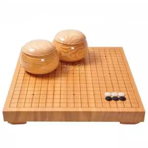 고급 원목 바둑판 오목판 4cm 테이블 선물 비자목