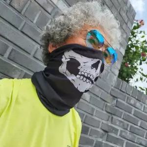 해골 얼굴 덮개 방한 바라클라바 할로윈 복면 넥워머