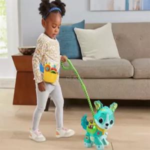 미호몰 브이텍 산책 강아지 산책하는강아지인형 멜로디장난감