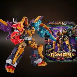 시즌7 미니특공대 최강공룡 다이노엠페러 EX 변신 로봇 남아 장난감