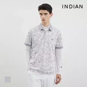 [INDIAN] 카모플라주 프린트 티셔츠_MIGAS4M3241