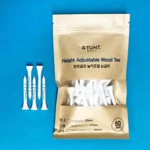 전문 높이조절티 눈금티 숏티 50개입 1팩