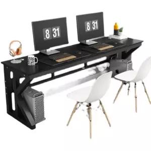 컴프터책상 게이밍 2인용 더블 책상 데스크 서재 컴퓨터책상