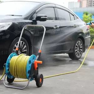 호스릴 카트 세차 와인더 세트 세차용 물호스 장비