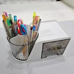 [생활] 연필꽂이 미니서랍 수납함 다용도 책상정리 정리함 화장대정리함
