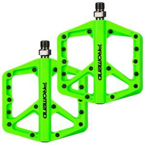 산악 자전거 페달 - MTB 및 BMX용 내구성 있는 나일론 DU 베어링 플랫폼