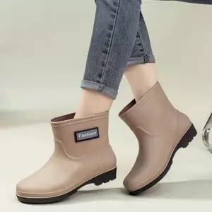 장화 07 여성 미들 레인부츠 235255 여성장화 발목장 여성장화 워터슈즈 넌슬립장화
