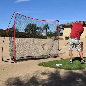 [RIZPICK]실내 실외 골프 스윙 연습 네트 골프망