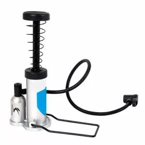 펌프 다기능 미니 발펌프 블랙실버 핸드펌프