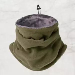 겨울 방한 카키 등산 머플러 기모 넥워머
