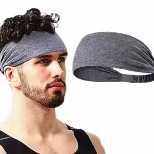 헬스헤어밴드 스포츠 헤어밴드 라이트그레이