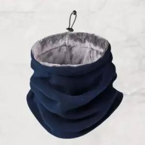 네이비 넥워머 방한 기모 등산 겨울 머플러