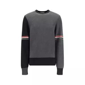 [톰브라운]톰브라운 암밴딩 펀믹스 니트 그레이 남성 MKA326F Y3007 982