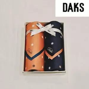 [닥스타올]닥스손수건 DKO04A 남녀2매 나염 손수건 세트