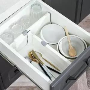 [생활] 칸막이 서랍 정리 수납 파티션 길이 조절 용품