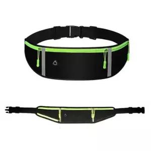 조깅 라이딩 다용도 착붙는 야간반사판 스포츠 힙쌕 슬링크로스백 남성맨스백