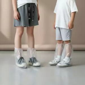 장마철 필수템 일회용 신발 방수 커버 비닐 레인슈즈 휴대용 덧신