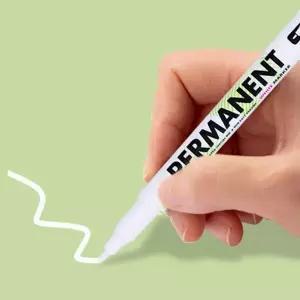 [셀러에이드]화이트 마커펜 1.0mm 유성 페인트 마카 펜 DD-12554