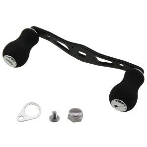 Heyous 베이트 캐스팅 트롤링용 낚시 릴 핸들 그립 - 왼쪽 오른쪽 초경량 크랭크 액세서리, 블랙