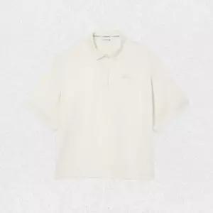 매장정품 라코스테 LACOSTE 여성 오버사이즈핏 실키 플루이드 셔츠 CF9747-55G XFJ LSAP 1471439