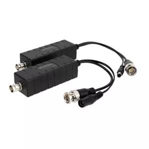 1채널 POC 송수신기 BNC 전원공급 송수신기세트 리피터 NEXT-4309HDVP-C