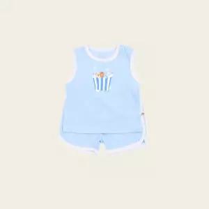 [보리보리/오가닉맘]오가닉맘 블루팝민소이지웨어(MJMLEJ08)