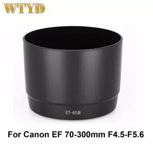 호환   EF 70-300mm F4.5-F5.6 IS USM 렌즈용 ET-65B 렌즈 후드 쉐이드