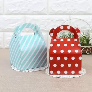 선물박스 접이식 미니 컬러 손잡이 선물상자 선물백 선물상자