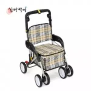 부모님선물 어르신 외출용 접이식 의자 높이조절 수납가방 보행보조카 실버차 노인걸음보조 워커