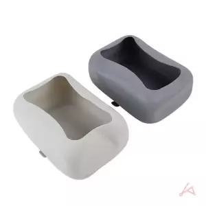 흡착식 티슈케이스 437121 티슈케이스 흡착형 욕실티슈 벽부착형 티슈보관