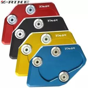 오토바이 액세서리 알루미늄 사이드 스탠드 확대기 플레이트 킥 스탠드 Yamaha TMAX530 XP530 XP TMAX 530