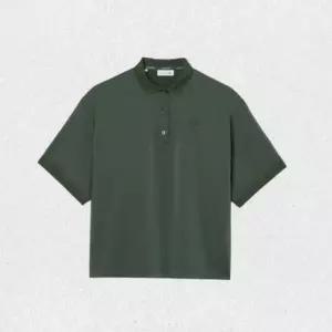 매장정품 라코스테 LACOSTE 여성 오버사이즈핏 실키 플루이드 셔츠 CF9747-55G HCF LSAP 1471342