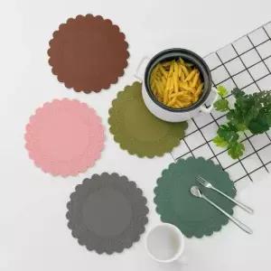 실리콘주방용품 국산 실리콘 냄비받침 예쁜 주방 다용도받침대 레이스