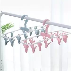 양말 속옷 빨래 집게 건조 옷걸이 건조대 캠핑 여행용 옷집게 양말집게