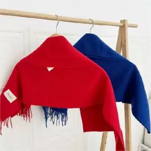 이거찜) 소프트 머플러 심플 부드러운 목도리 넥스카프 쁘띠스카프 미니넥스카프